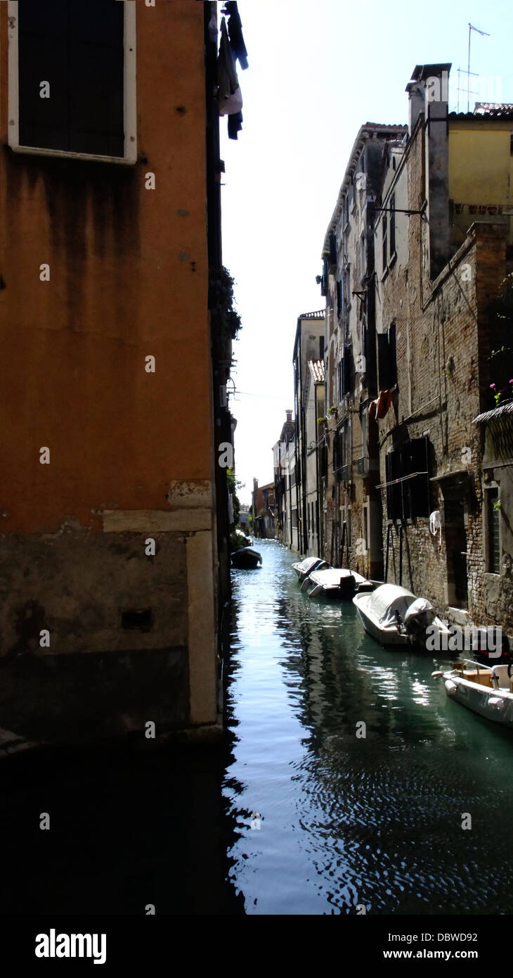 Eine Landschaft Fotografie von Venedig, Italien Stockfoto