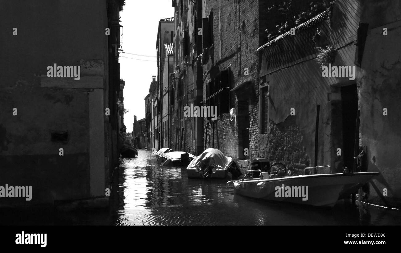 Eine Landschaft Fotografie von Venedig, Italien Stockfoto