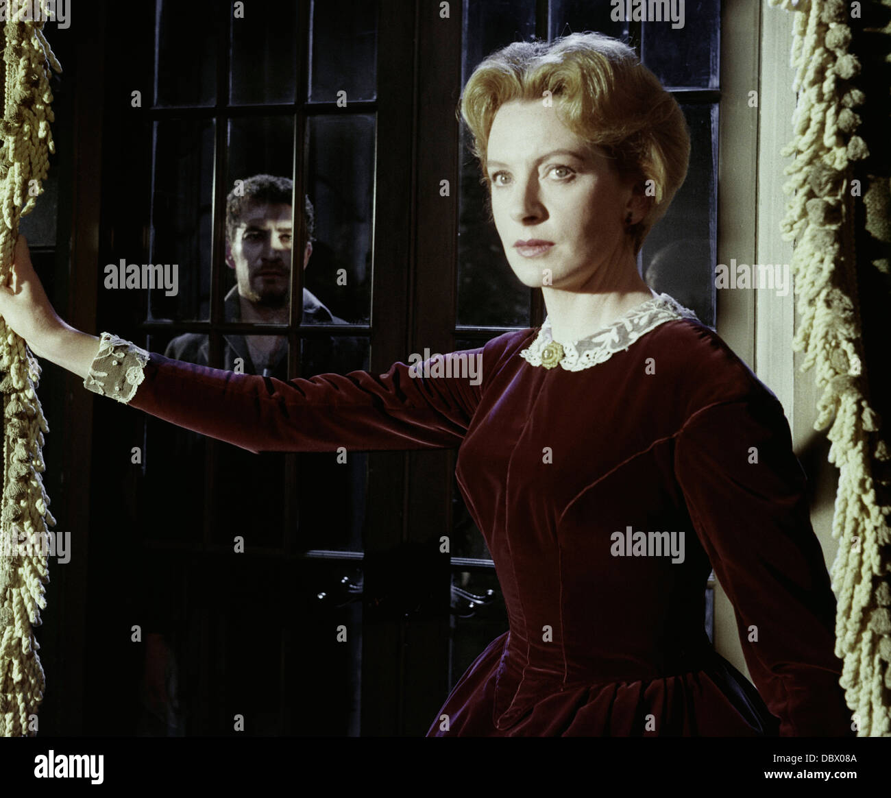 1960ER JAHRE 1961 HENA JAMES DIE DREHUNG DER SCHRAUBE GEMACHT IN DEM FILM THE INNOCENTS DARSTELLER DEBORAH KERR Stockfoto