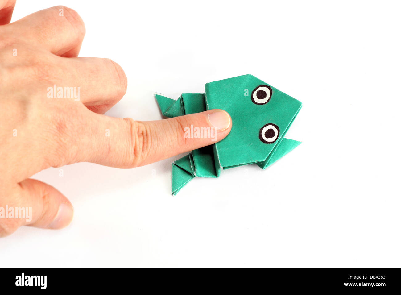 Frosch Origami Stockfotos und -bilder Kaufen - Alamy