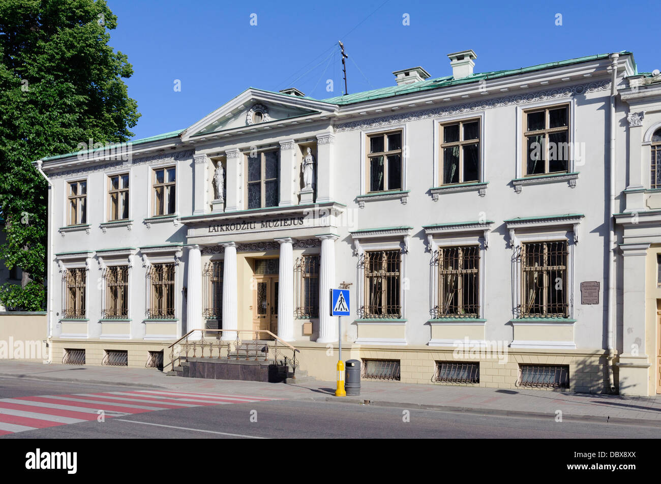 Uhrenmuseum in Klaipeda, Litauen, Europa Stockfoto