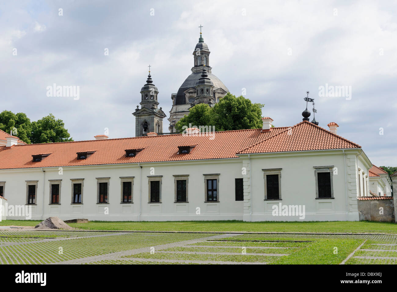 Pazaislis-Kloster in der Nähe von Kaunas, Litauen, Europa Stockfoto