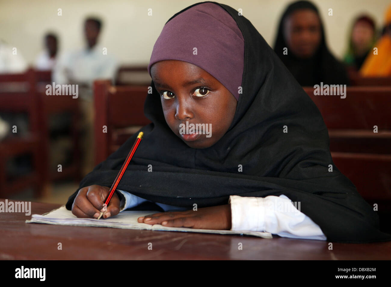 Grundschule in Hargeysa, Somaliland Stockfoto