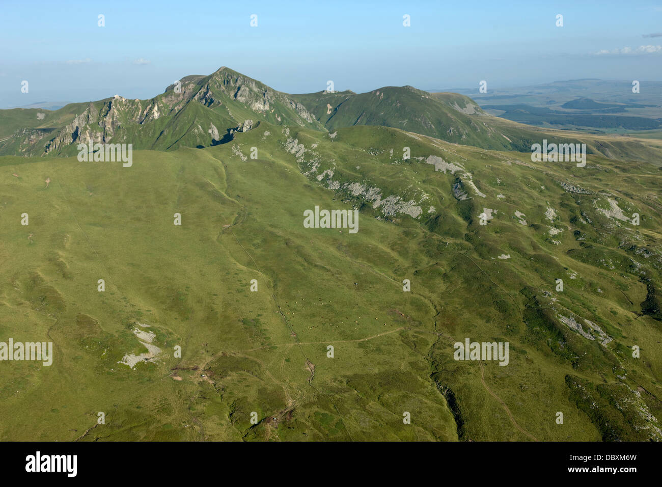 MASSIF DU SANCY NATURPARK VULKANE AUVERGNE MASSIV ZENTRALFRANKREICH Stockfoto