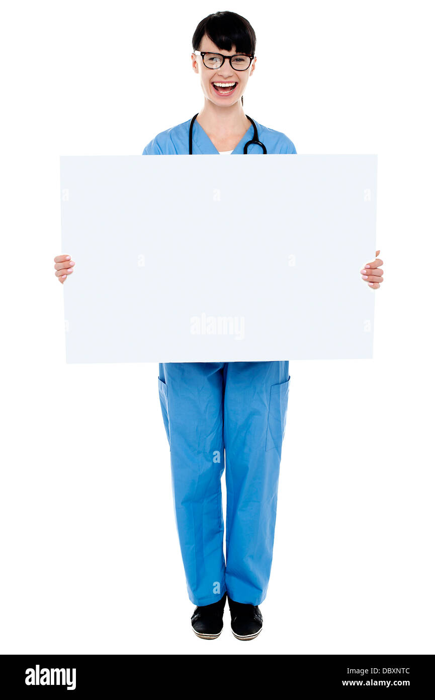 Diese Werbefläche ist dein! Stockfoto