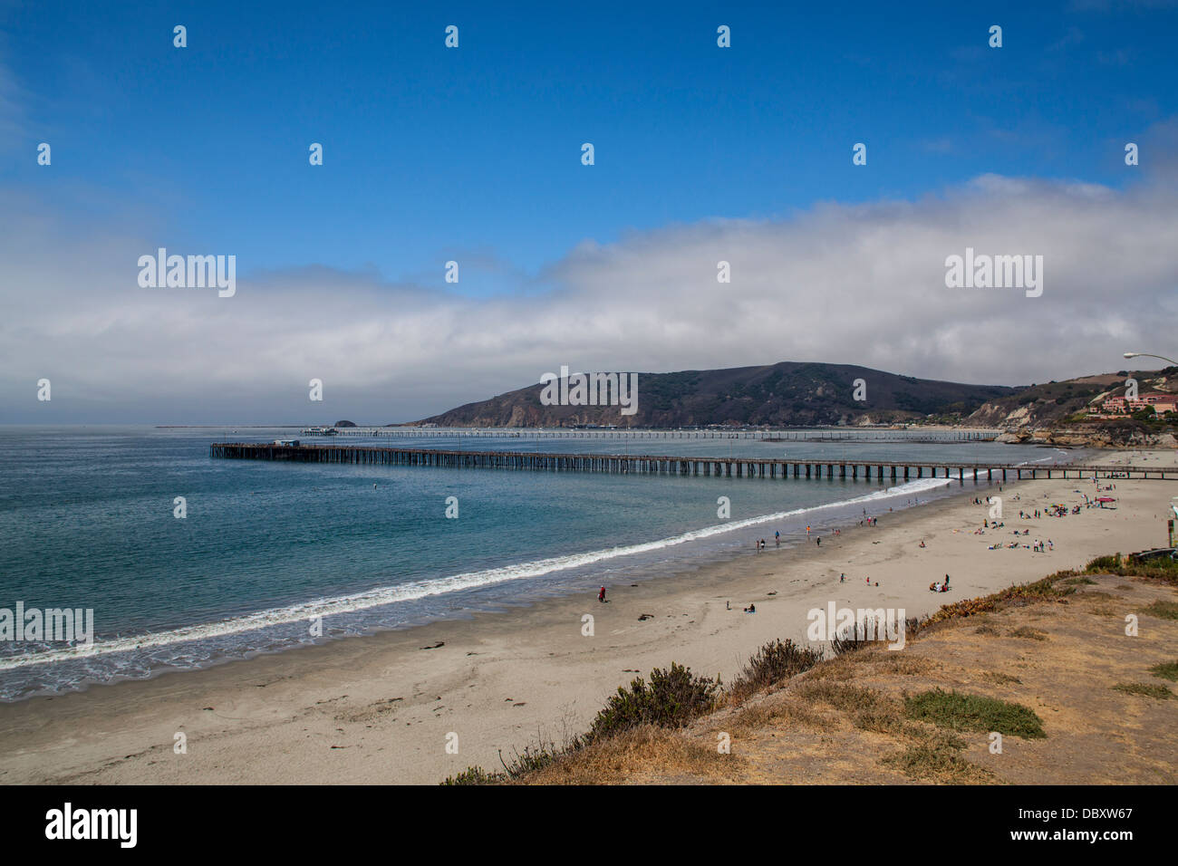 Szenen aus Avila Beach Kalifornien auf Kalifornien Zentralküste zwischen Pismo Beach und San Luis Obispo Stockfoto