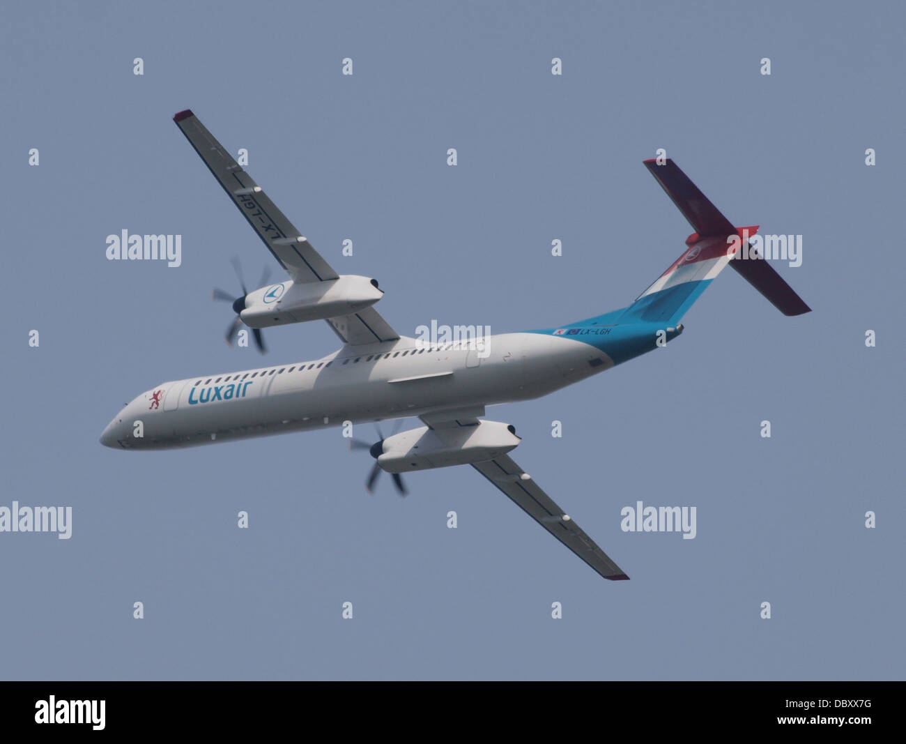 LX-LGH Luxair De Havilland Canada DHC-8-402Q Dash 8 - Cn 4420 13july2013 1 Stockfoto