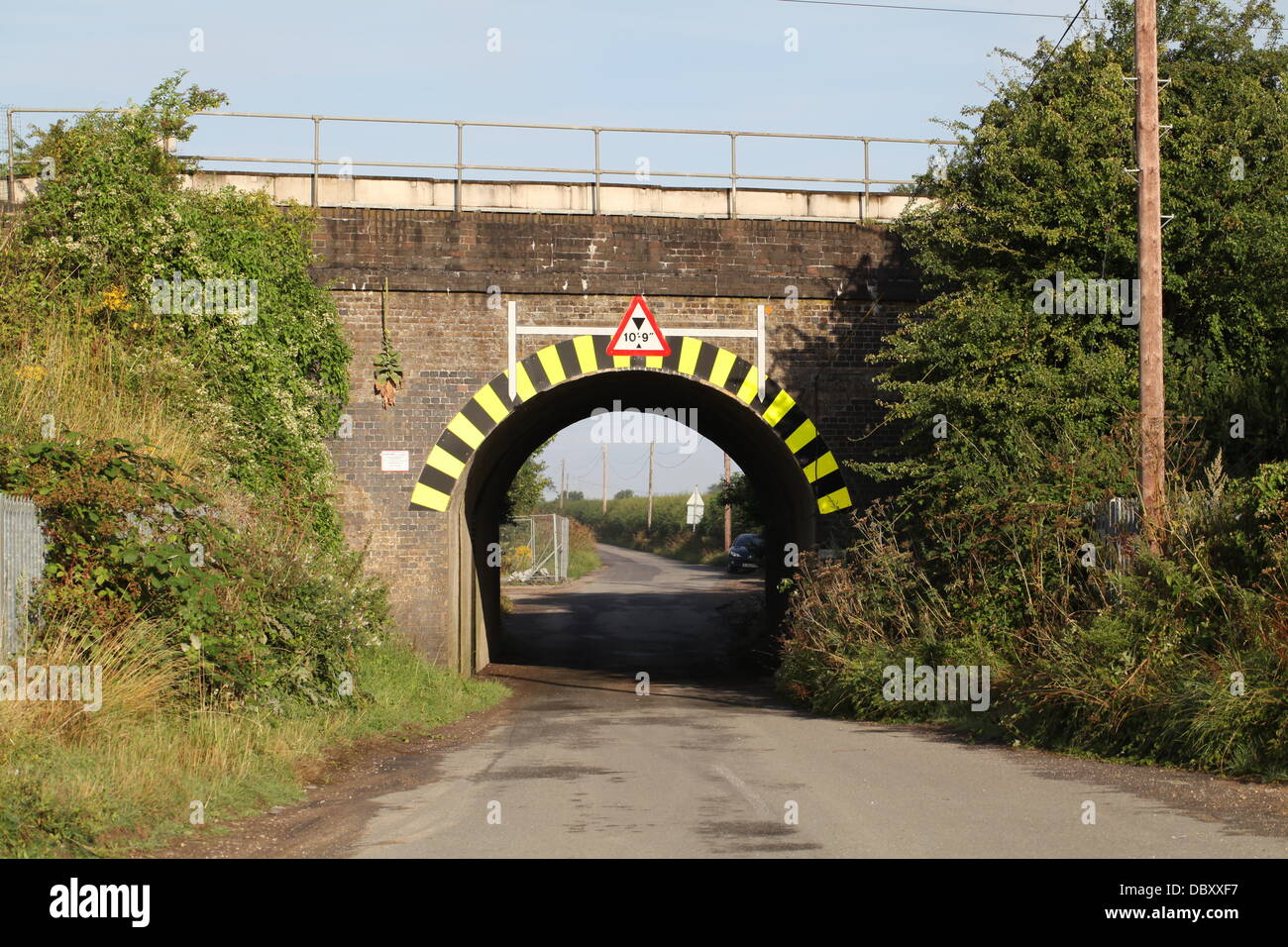 Ledburn, UK. Trainieren Sie 6. August 2013, Räubers Brücke, Ledburn, Bucks, UK. Ortsbild des Great Train Robbery auf 8. August 1963 wo einen königlichen Postzug £ 2,6 Millionen von 15 Mitgliedern des Bruce Reynolds Bande Credit geleert wurde: Neville Stile/Alamy Live News Stockfoto