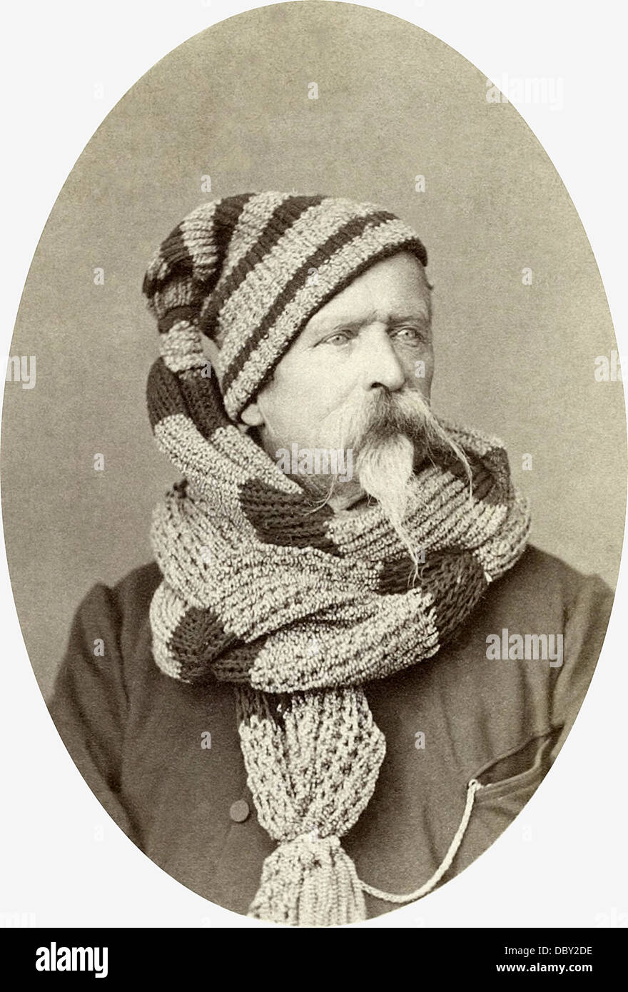 Charles-Marie-Etienne Dubois Nansouty Champion, (1815-1895), französischer general und Bergsteiger. Stockfoto