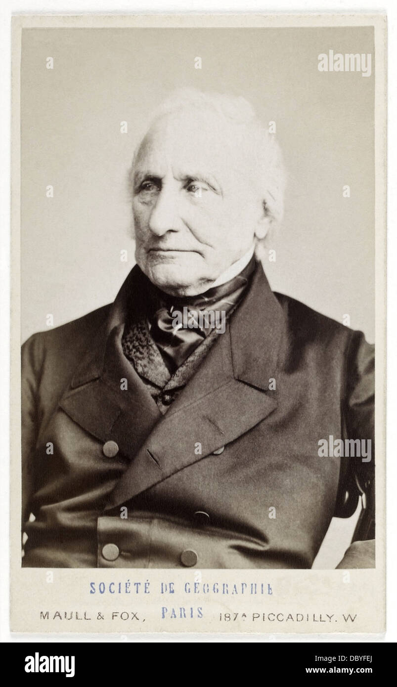 General Sir Edward Sabine (1788 – 1883), Anglo-Irischer Astronom, Geophysiker, Ornithologe und Explorer. Stockfoto