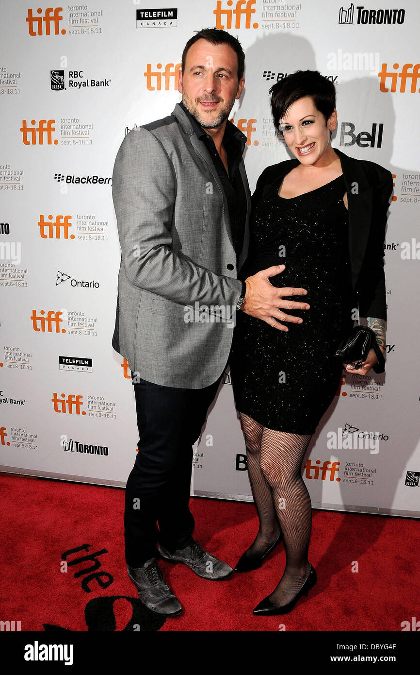 Patrick Huard und Anik Jean 36th Annual Toronto International Film Festival - premiere "Starbuck" Ankunft in der Roy Thomson Hall.  Toronto, Kanada - 14.09.11 Stockfoto