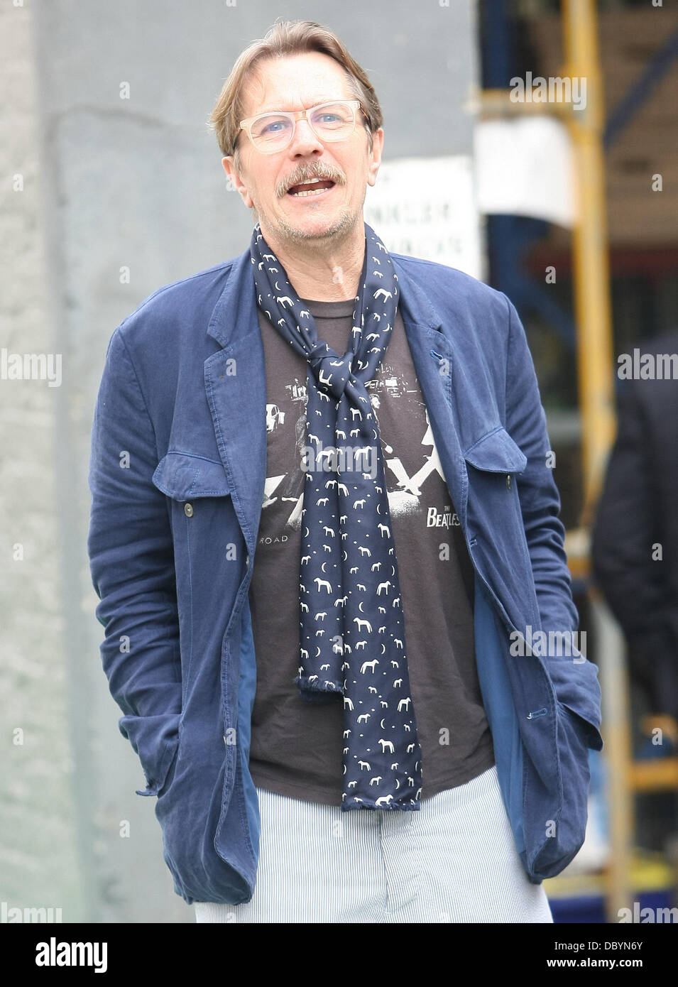 Gary Oldman außerhalb der ITV Studios London, England - 16.09.11 Stockfoto