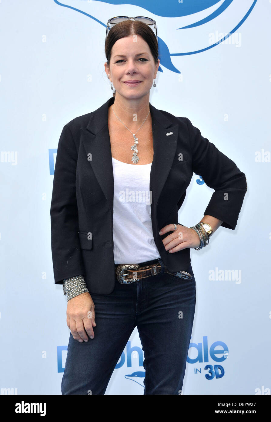 Marcia Gay Harden The Los Angeles-premiere von "Dolphin Tale" im Mann Village Theater - Ankünfte Los Angeles, Kalifornien - 17.09.11 Stockfoto