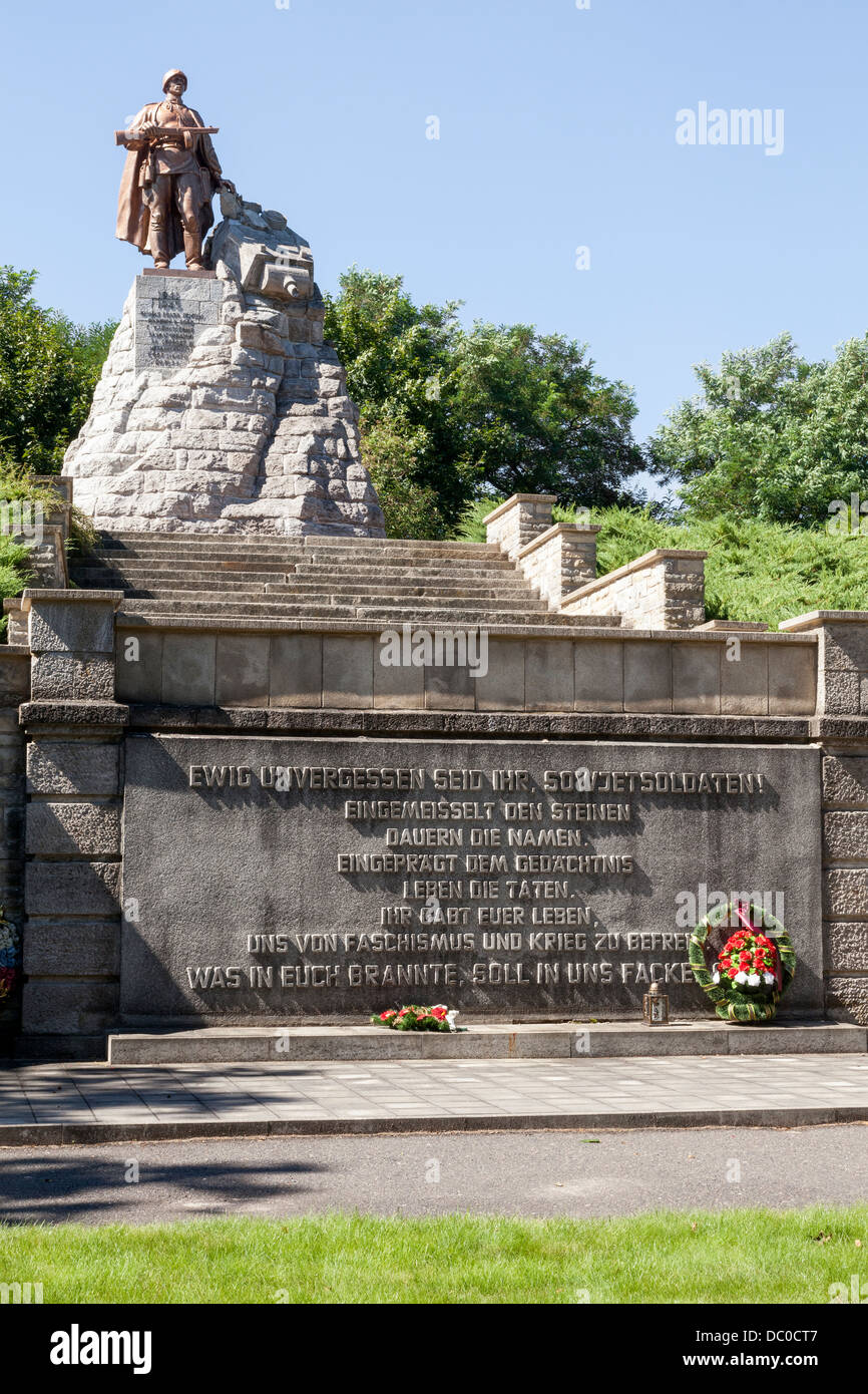 Seelower Höhen Memorial, Seelow, Brandenburg, Deutschland Stockfoto