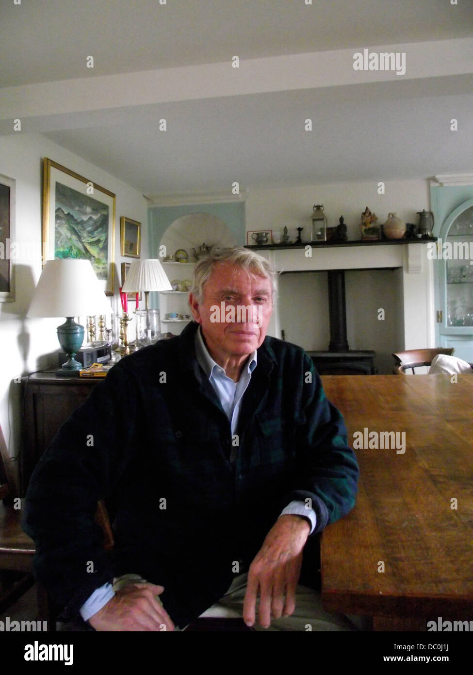 Fotojournalist DON McCULLIN CBE Hon FVK fotografiert in seinem Haus in