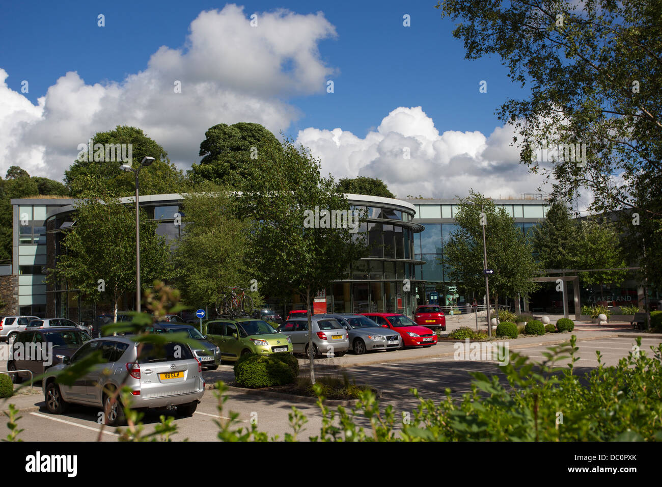 Windermere Lakeland Ltd Küche Shop HQ, früher bekannt als Lakeland Kunststoffe Stockfoto