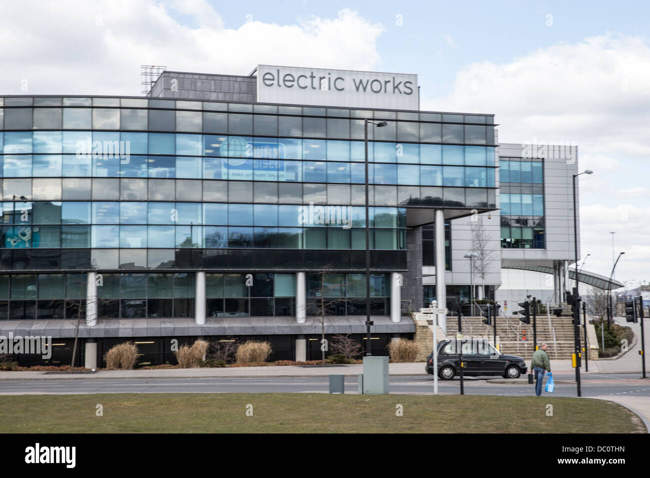 Das Electric Works Bürogebäude in Sheffield Zuhause von Warp Filme South Yorkshire UK England Europa Stockfoto