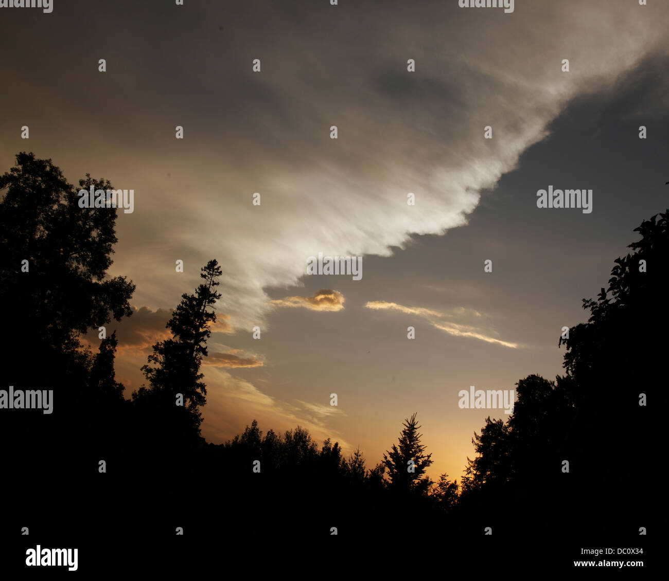 Umwelt: Sky-Vision Stockfoto