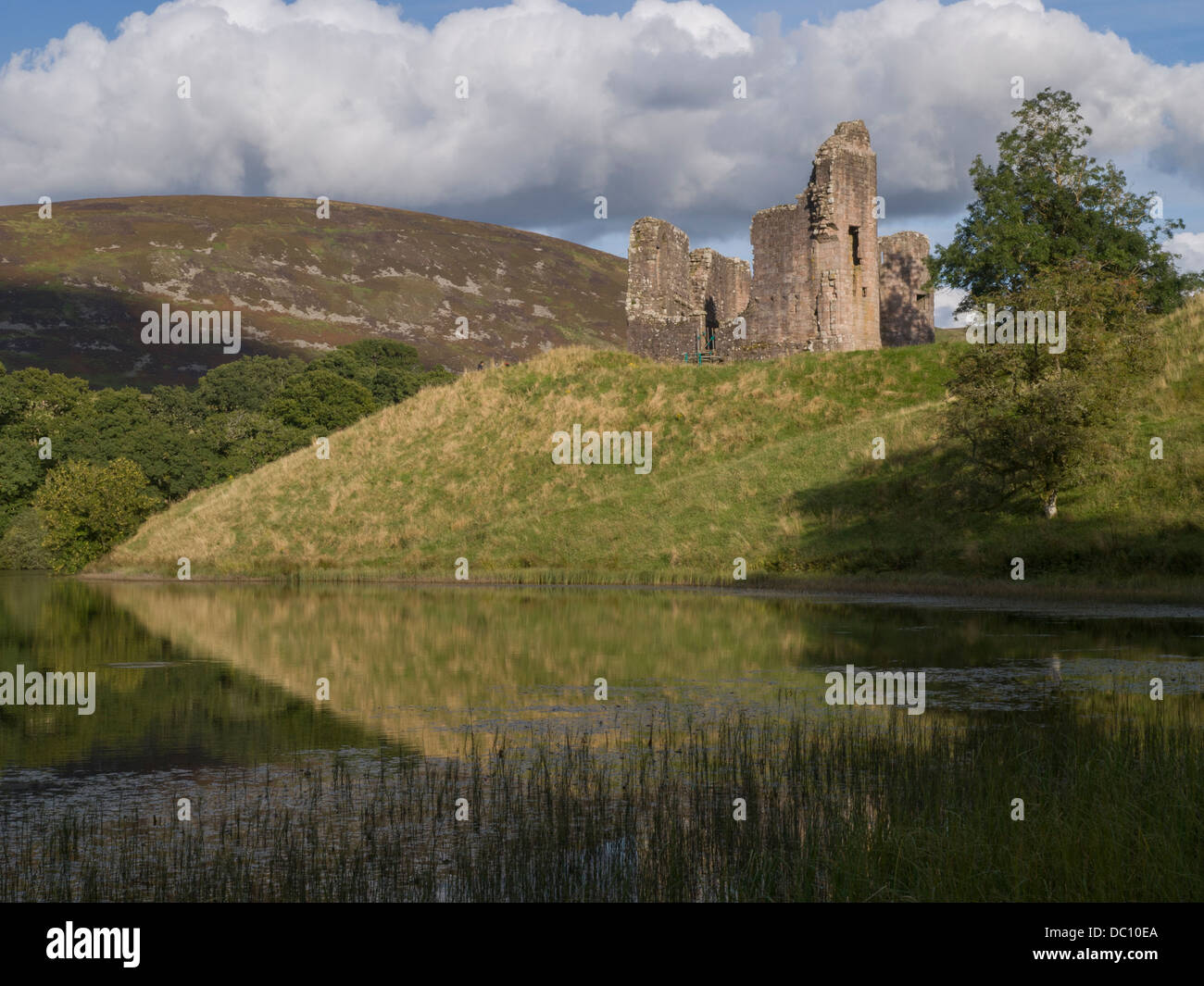 Morton-Castle Stockfoto