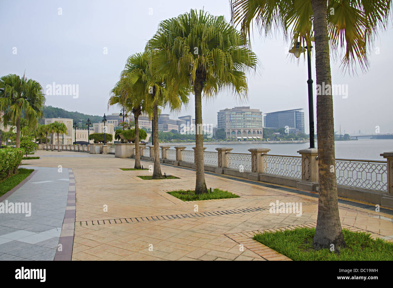 Putrajaya eine Planstadt, die die administrative Hauptstadt von Malaysia dient Stockfoto