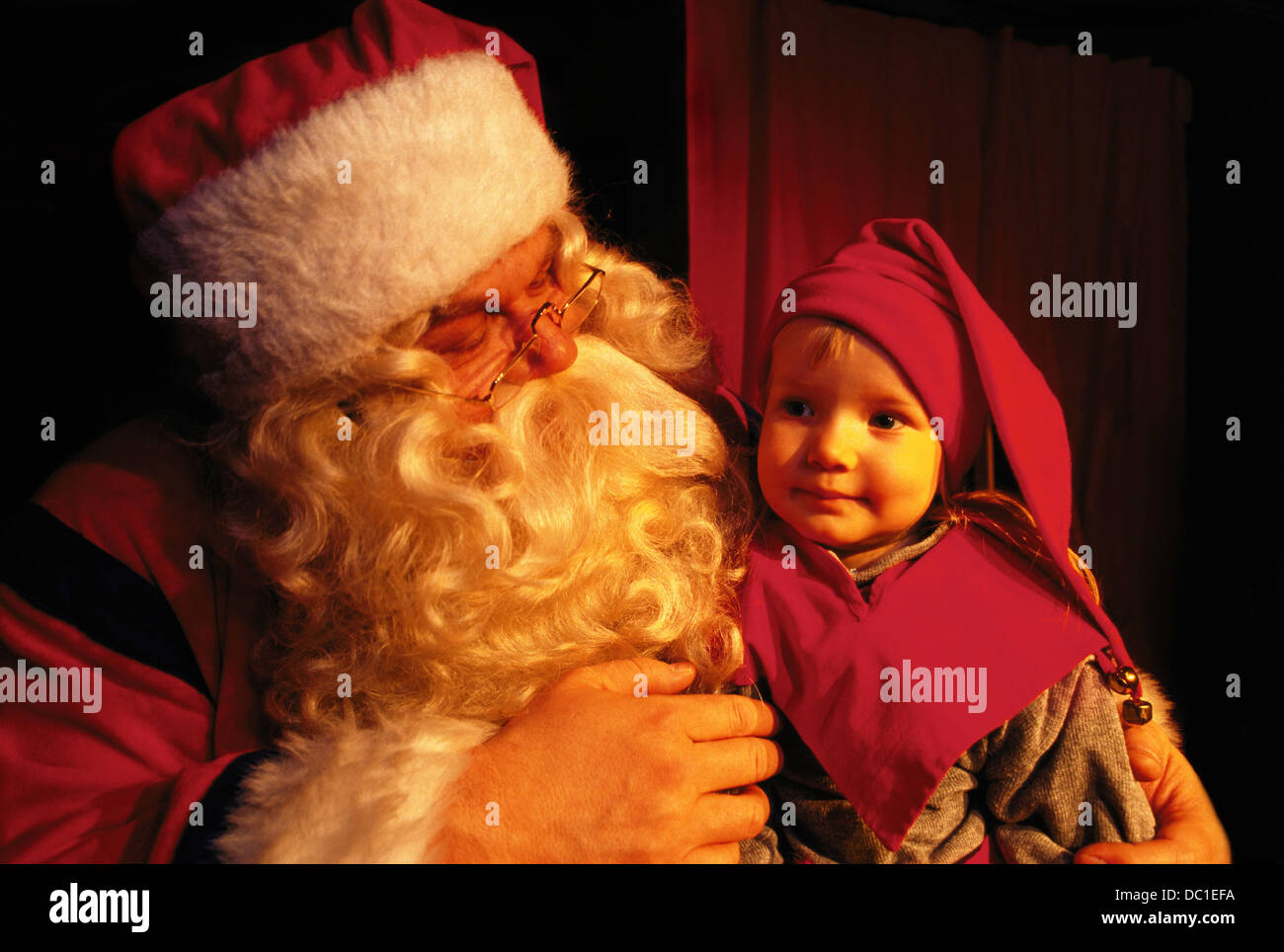Santa Claus. Rovaniemi. Finnland Stockfoto