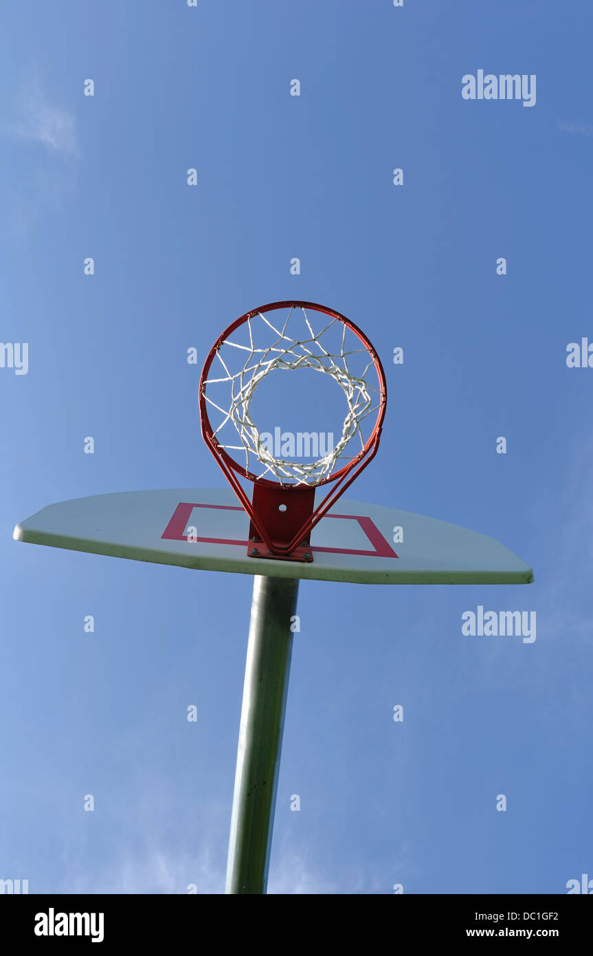 Basketballkorb Stockfoto
