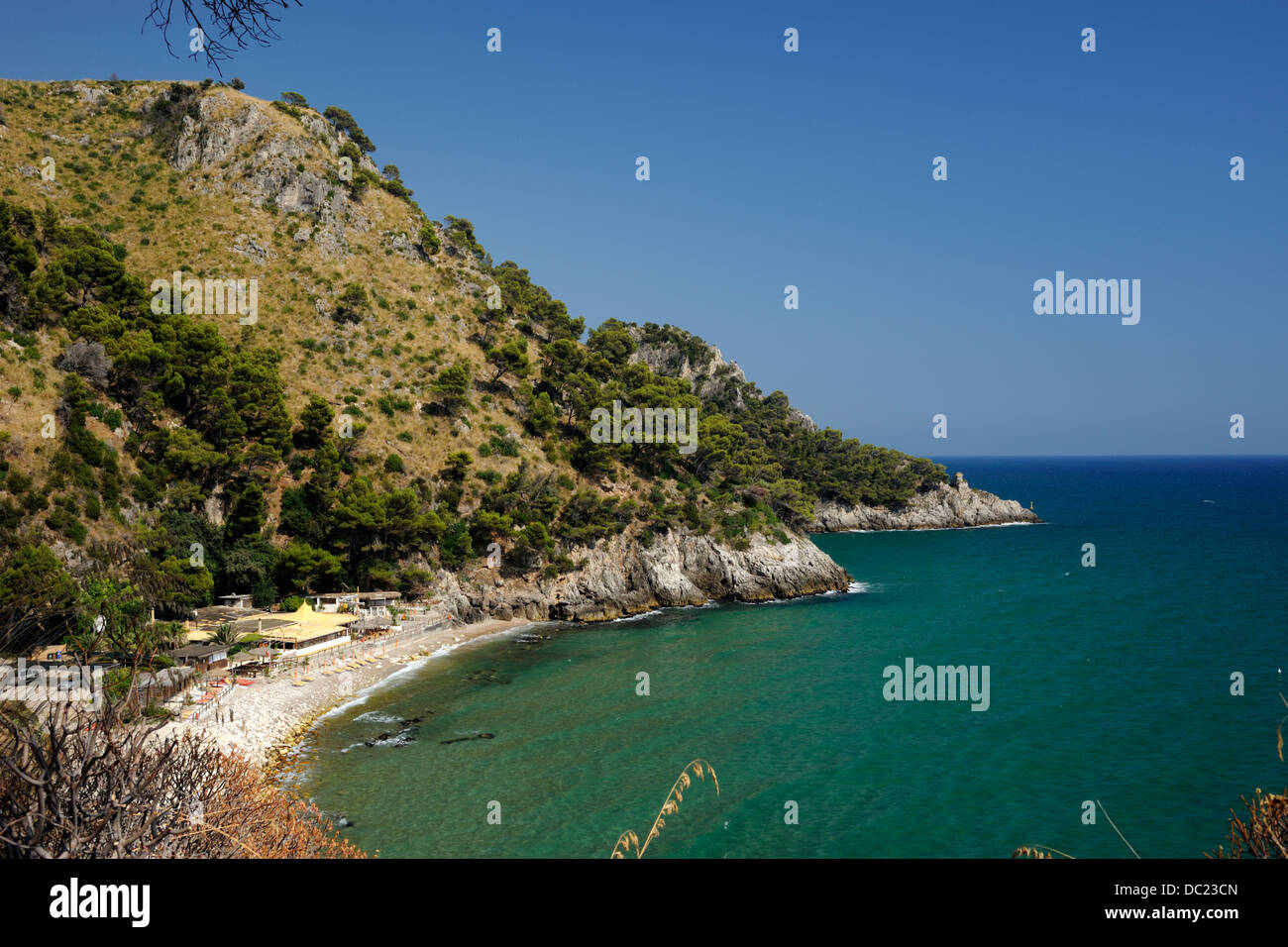 Italien, Latium, Küste, Parco regionale Riviera di Ulisse Stockfoto