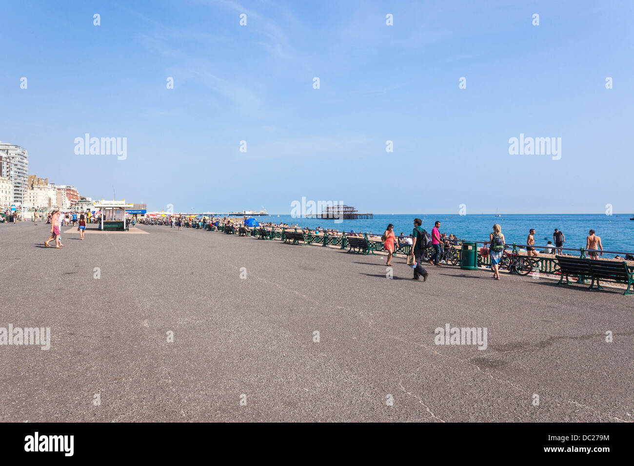 Brighton Seafront, UK Stockfoto