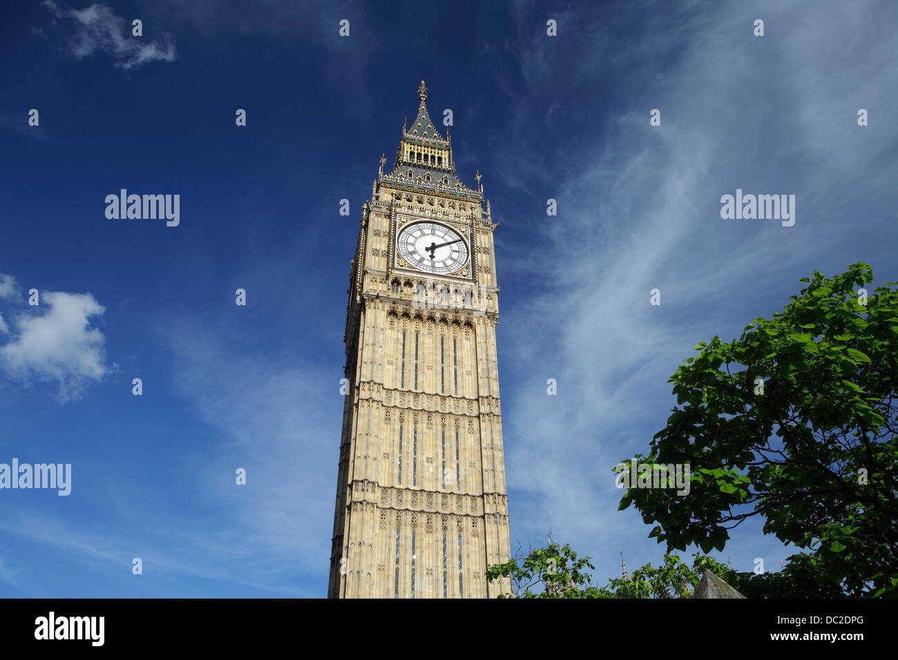 Elizabeth Tower oder Big Ben, London, UK Stockfoto