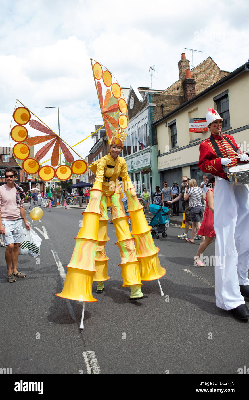 Hampton Wick Festival 2013 Stockfoto