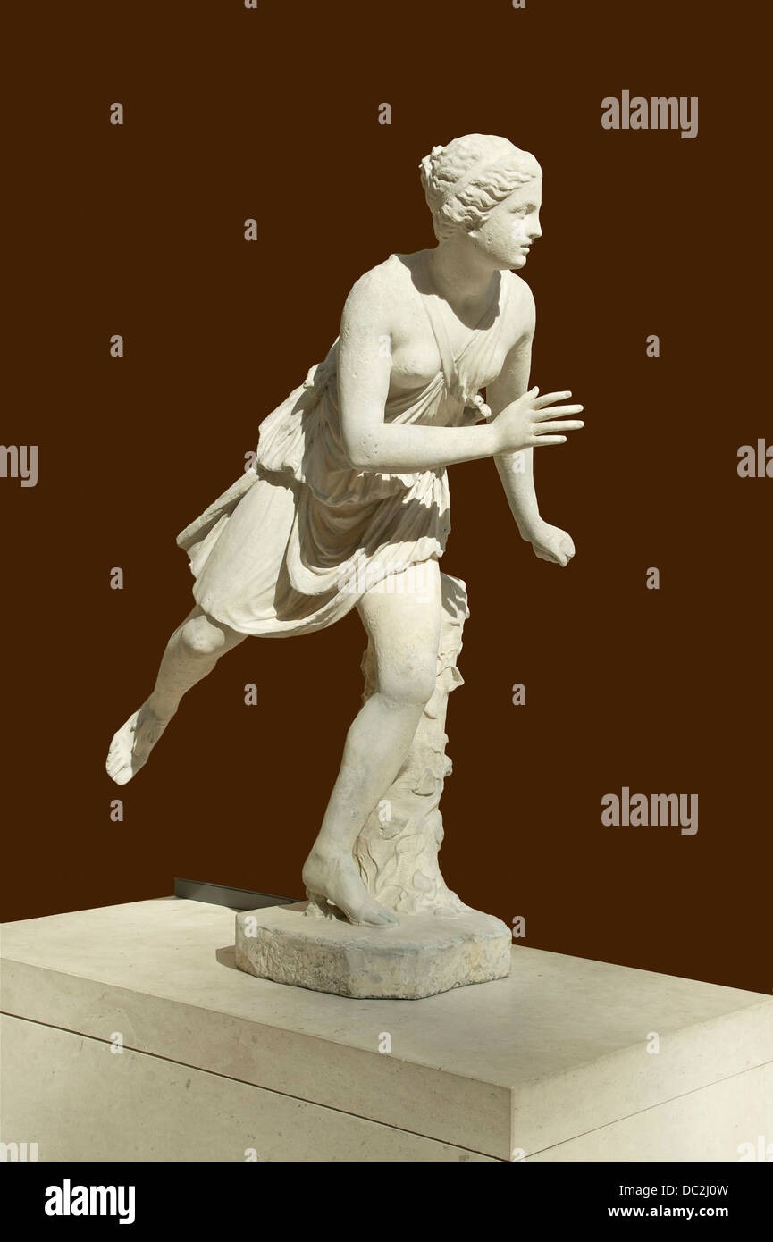 Atalanta. Kopie des Ma 52, eine römische Kopie nach einem hellenistischen original Stockfoto