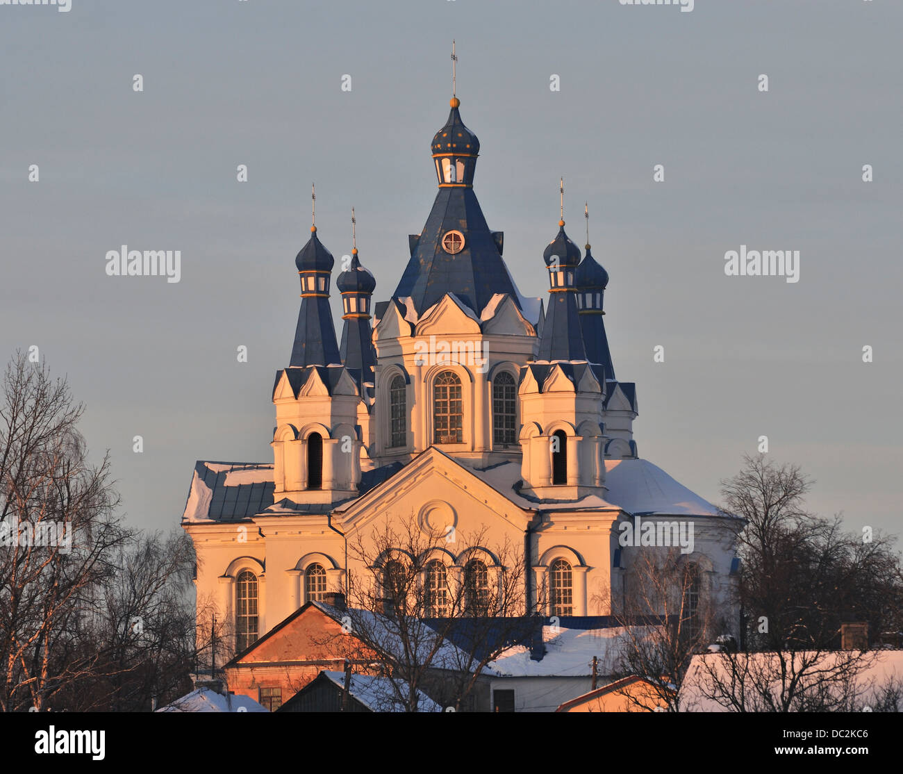 Str. Georges Kirche, Kamyanets Podolsk, Ukraine Stockfoto