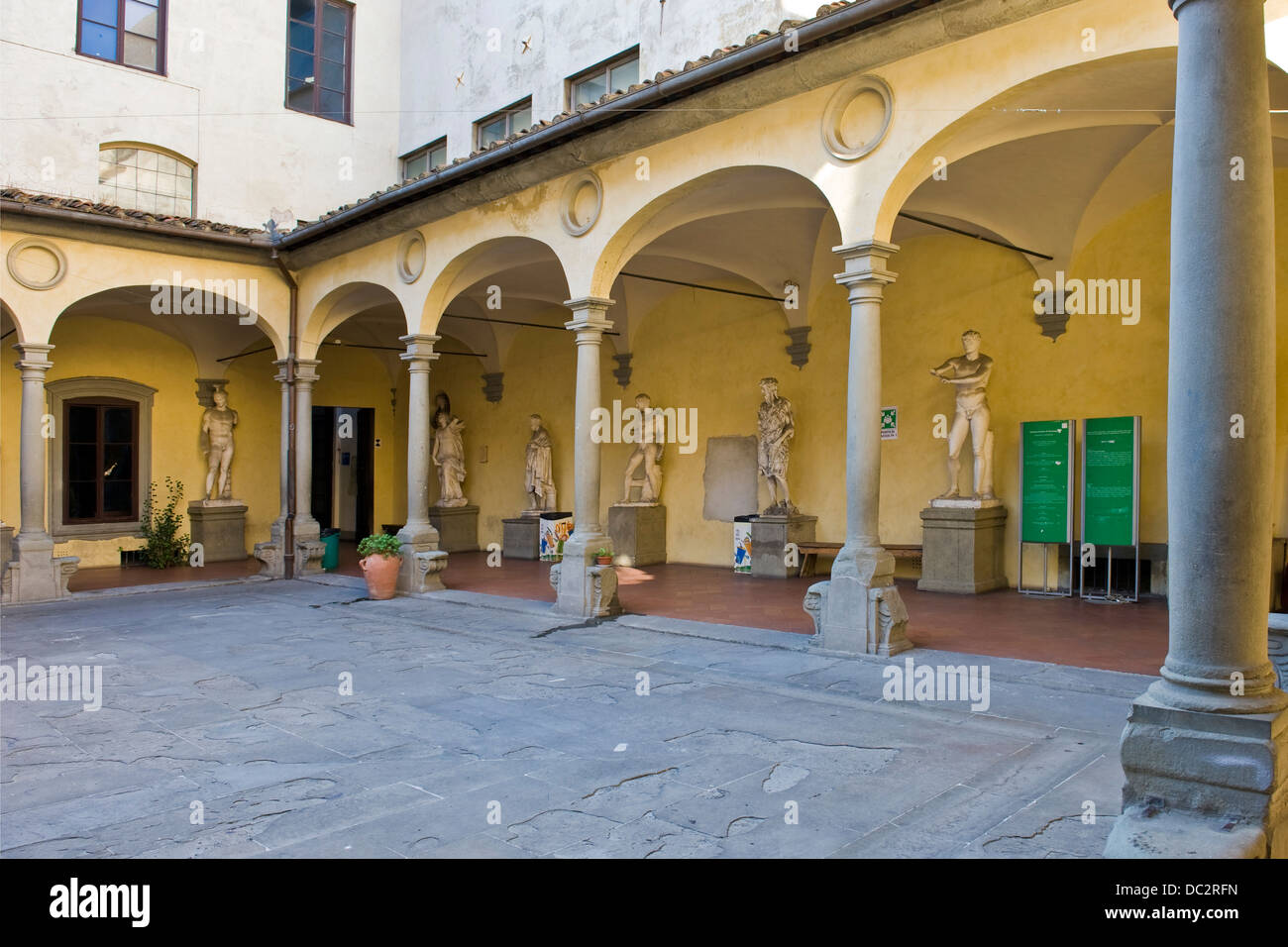 Italien, Toskana, Florenz, Akademie der bildenden Künste Stockfoto