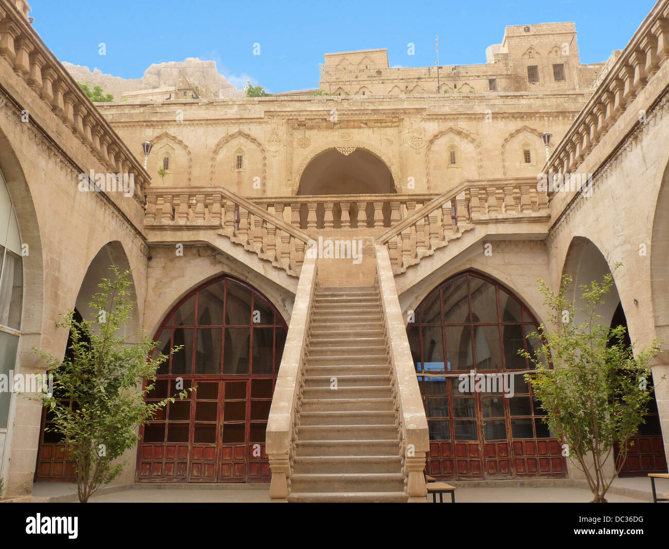 Gebäude in Mardin Post Stockfoto