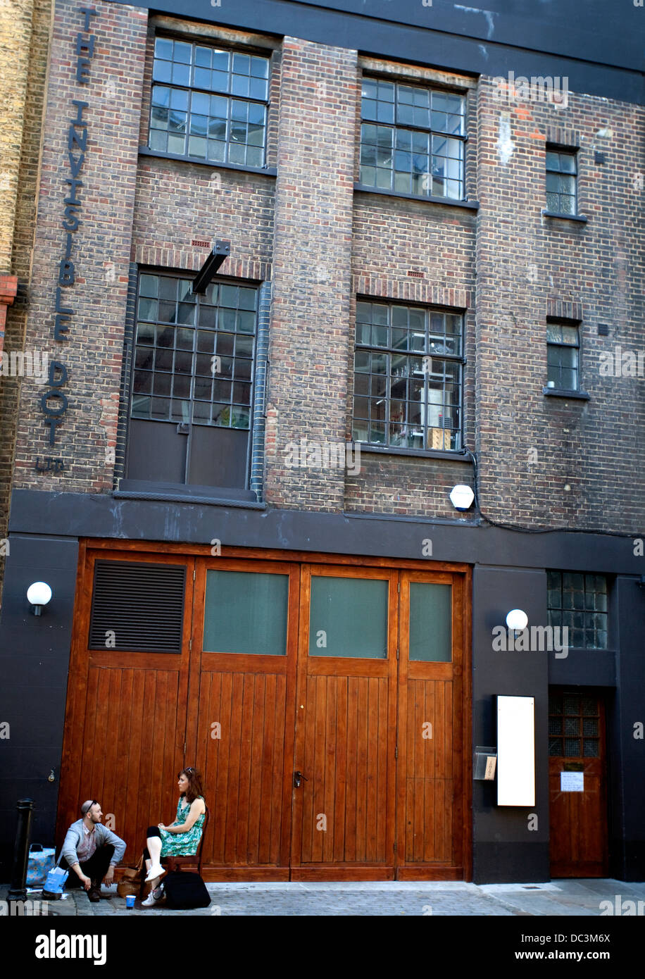 Die unsichtbaren Punkt Musik Veranstaltungsort und Bar, Kings Cross, London Stockfoto