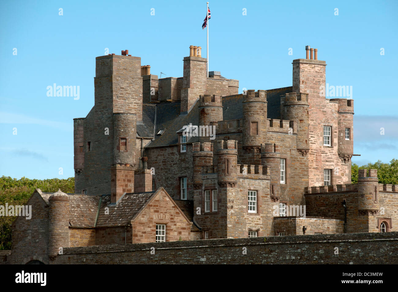 Das Castle of Mey, Caithness, Schottland, UK Stockfoto