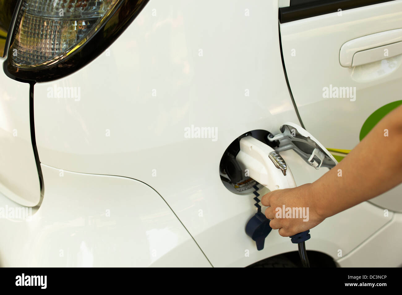 Elektro-Auto während einer Operation kostenlos Stockfoto