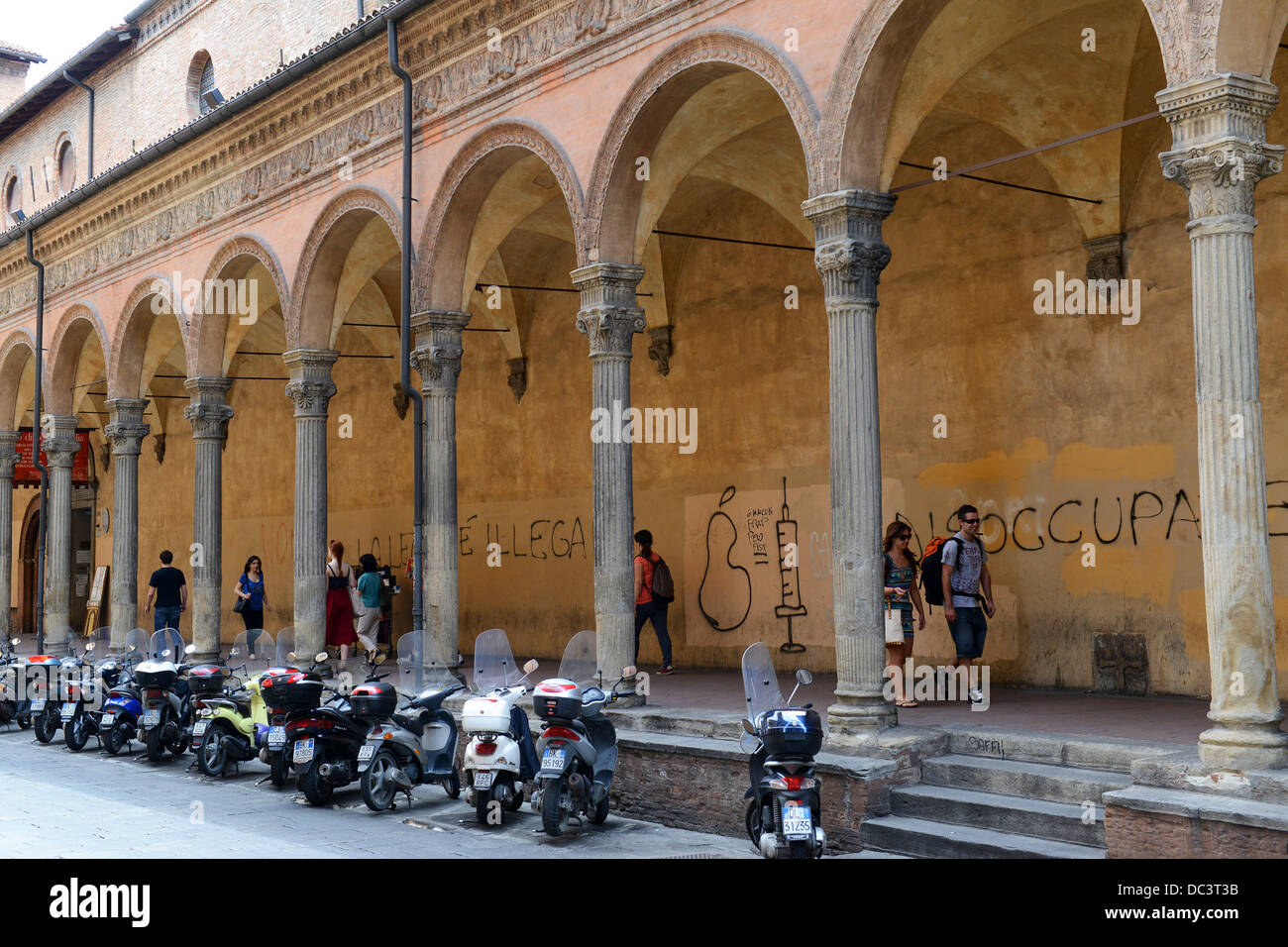 Bologna Italien Stockfoto