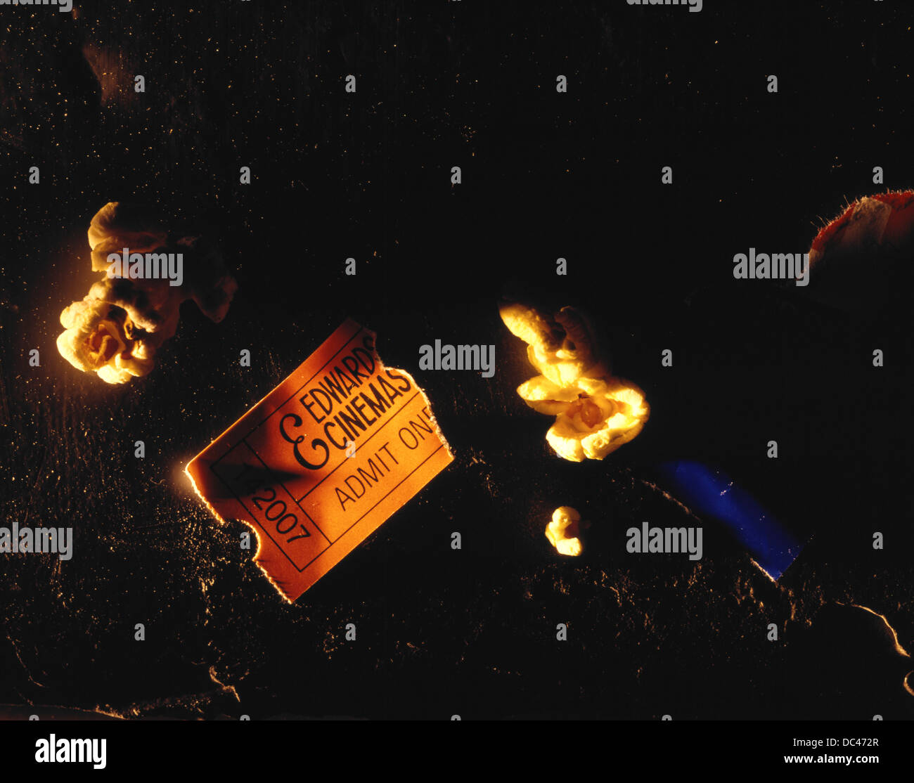 Kino-Boden Stockfoto