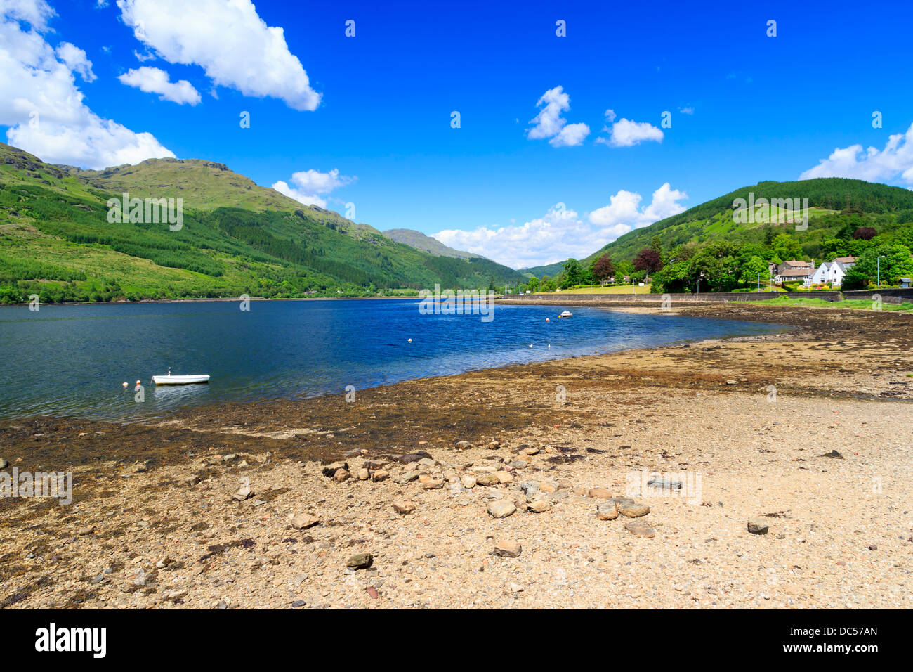 Atemberaubende Landschaft am Loch lange Argyll und Bute Schottland Stockfoto