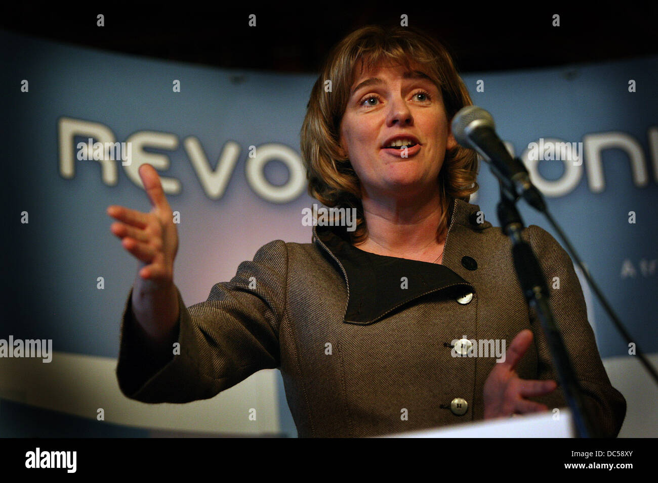 Labour Party Conference Manchester September 2008. Ruth Kelly Stockfoto