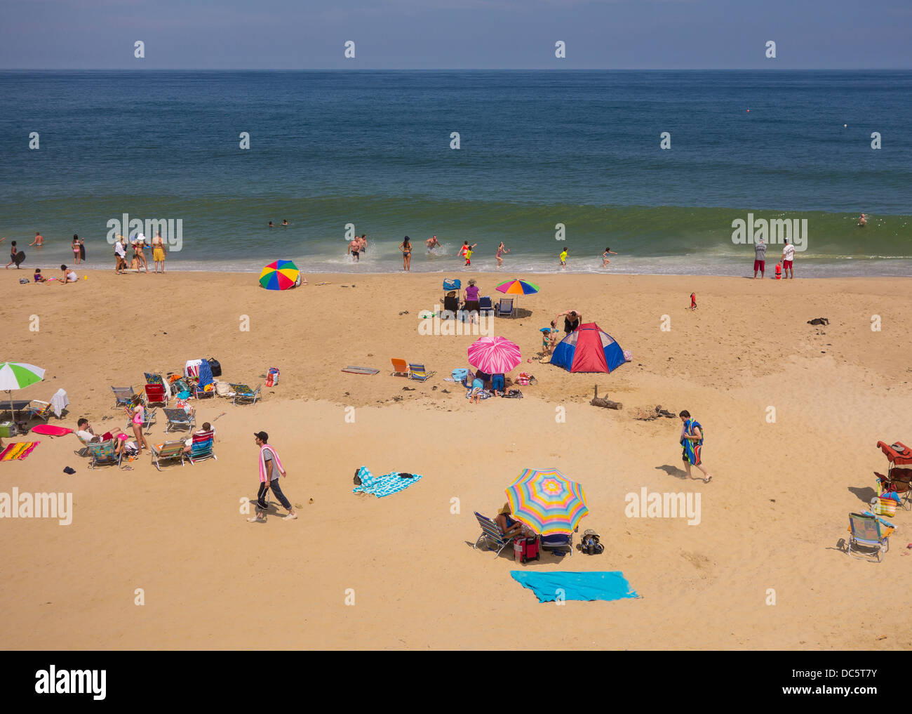 CAPE COD, MASSACHUSETTS, USA - White Crest-Strand in der Nähe von Stadt von Wellfleet. Stockfoto