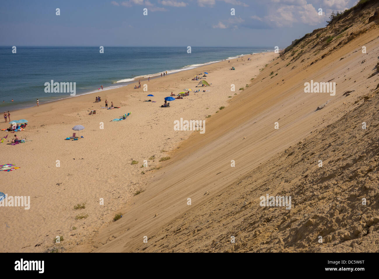 CAPE COD, MASSACHUSETTS, USA - White Crest-Strand in der Nähe von Stadt von Wellfleet. Stockfoto