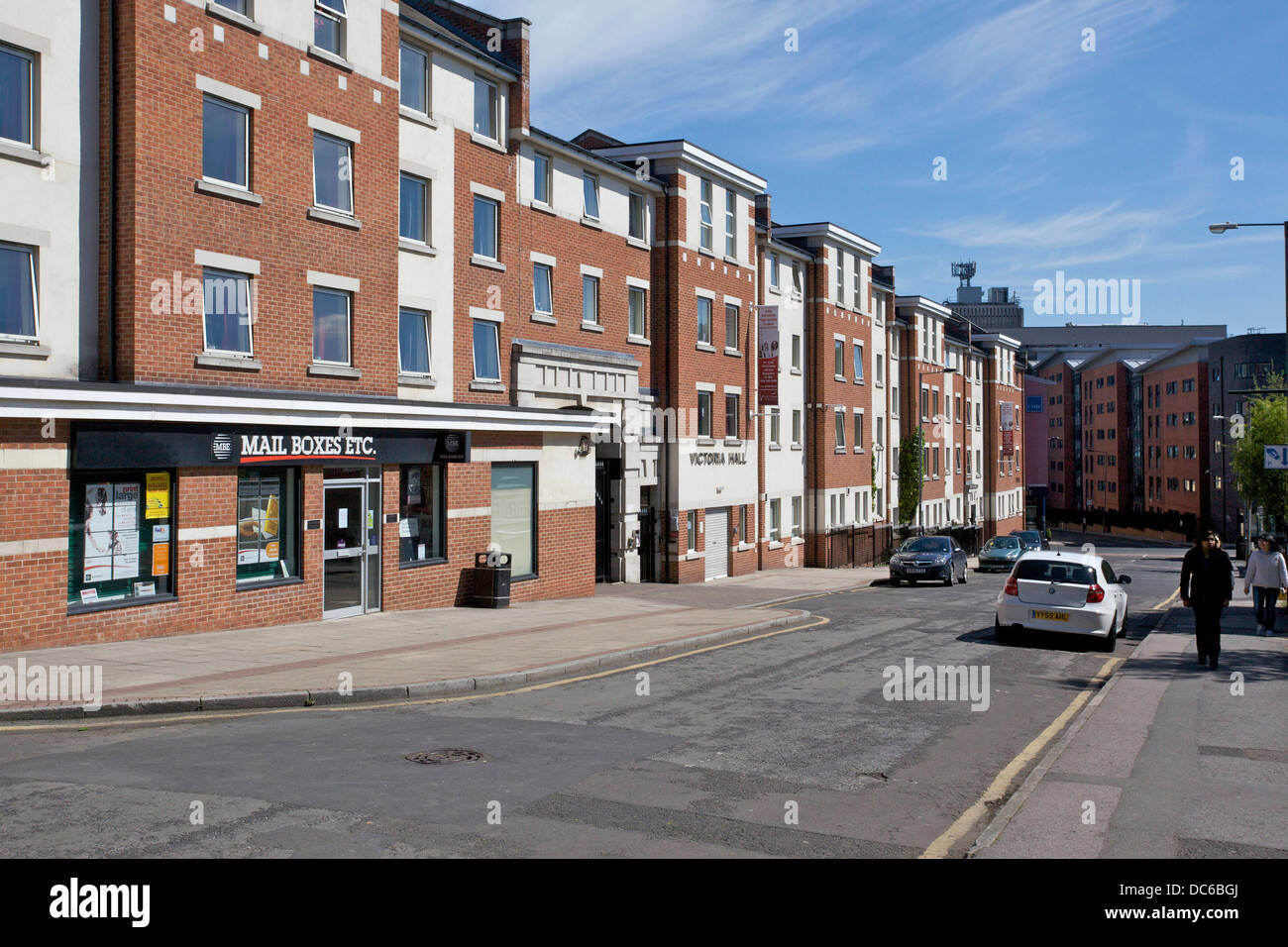 Victoria Hall Studentenwohnheim Sheffield UK Stockfoto
