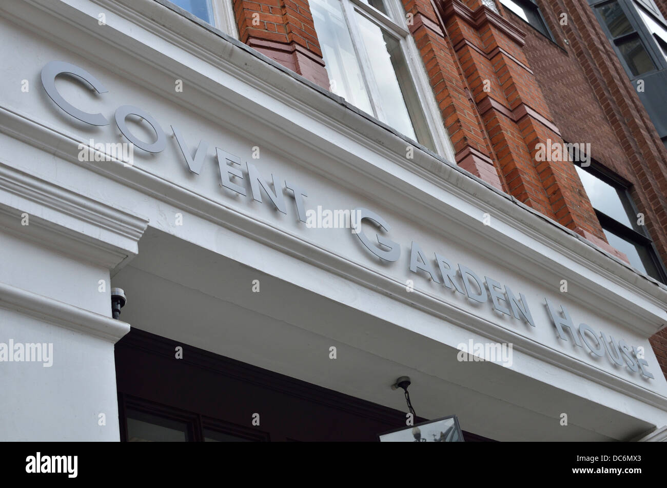 Covent Garden House-Ferienwohnungen in St. Martins Lane, Covent Garden, London, Großbritannien. Stockfoto