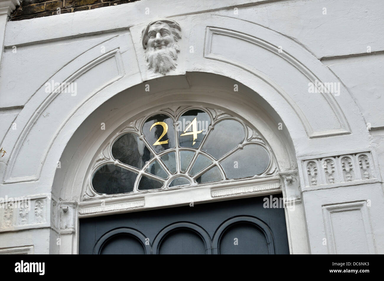 St Mungo heimatlose Nächstenliebe Büros in 24 George Street, Marylebone, London, UK. Stockfoto