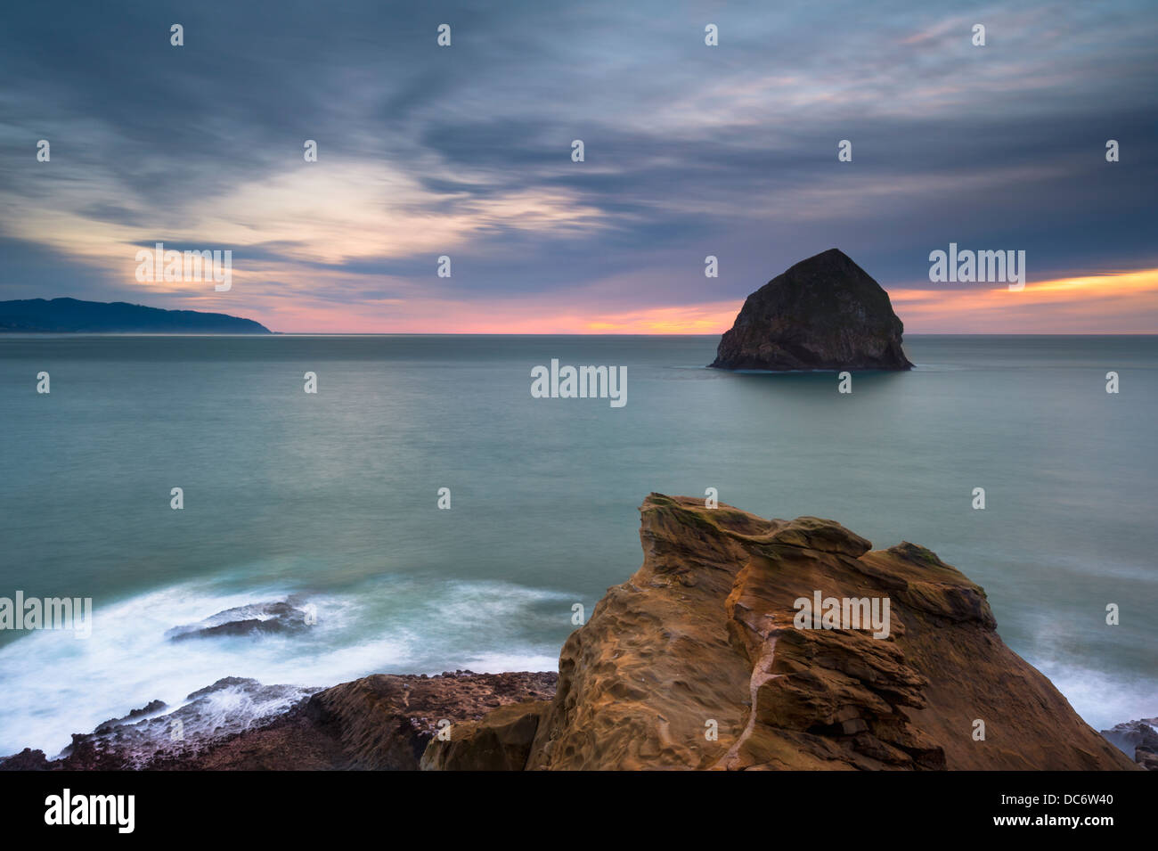 USA, Oregon, Tillamook County, Seestück Stockfoto