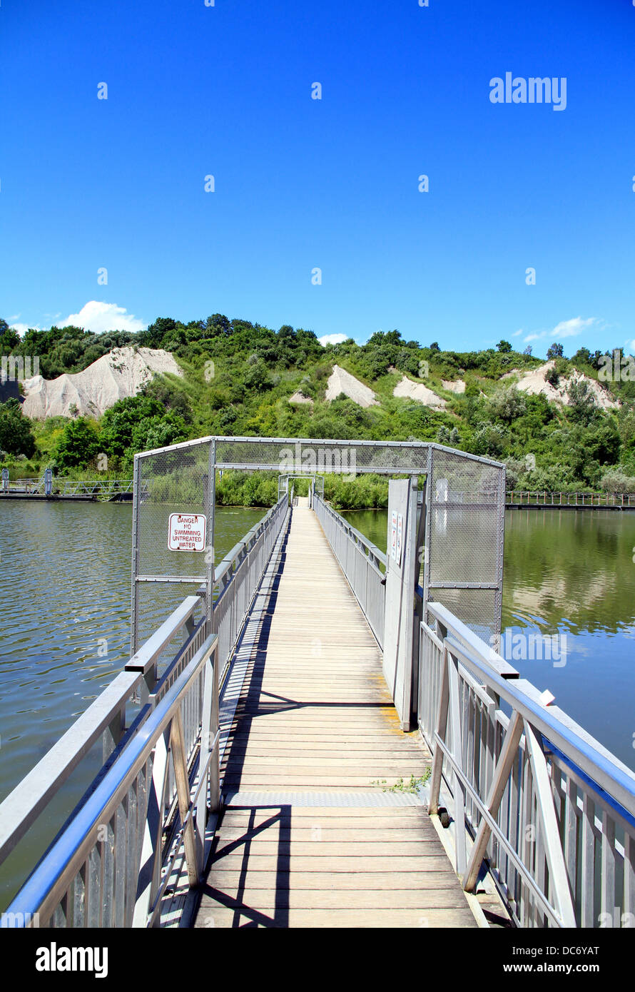 Schönen Tag an der Scarborough Bluffs in Toronto, Kanada Stockfoto