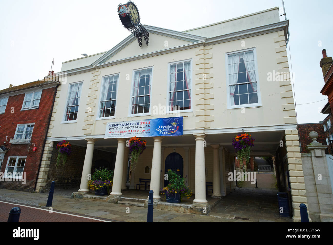 Rathaus Hauptstraße Hythe Kent UK Stockfoto