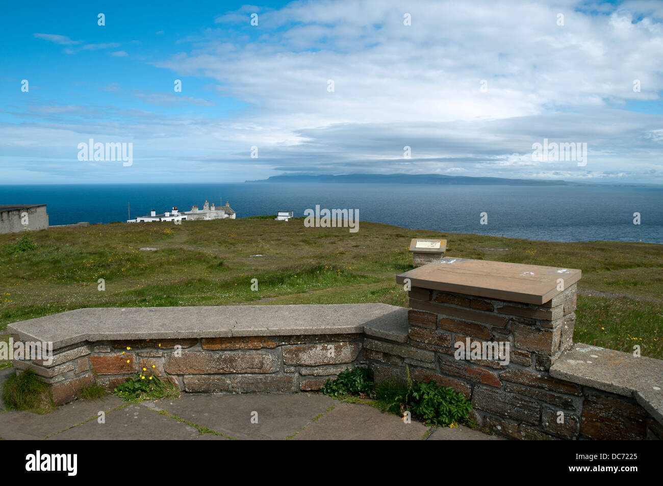 Hoy auf den Orkney-Inseln von Dunnet Head, dem nördlichsten Punkt des britischen Festlands.  Caithness, Schottland. Stockfoto